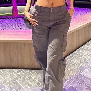 Garage Grey Cargo Pants